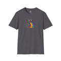 "BTS at Bespattered Facade" Rainbow Robot Unisex Softstyle T-Shirt