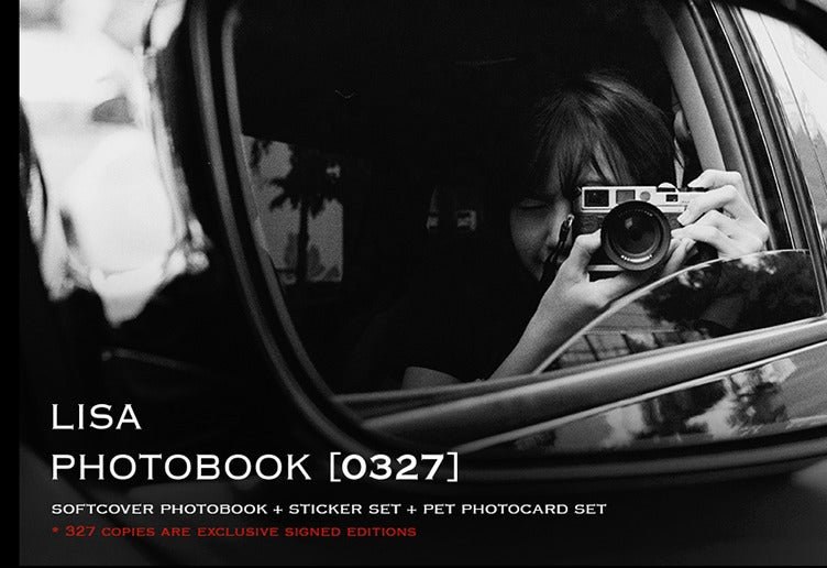 Official BLACKPINK Lisa Photobook [0327] -Limited Edition